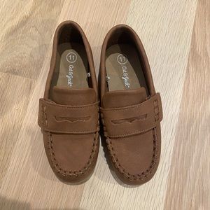 Cat & Jack size 11 moc brown